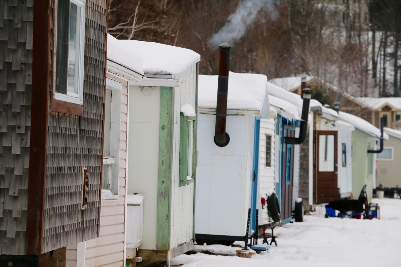 Aux Retrouvailles Spa A L'Annee Lac-Mégantic Exterior foto